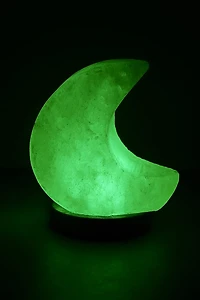 Shop Moon Himalayan Salt Lamp - Mini boho Light for Calm Spaces
