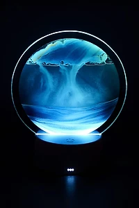 3D Interstellar Sand Desk Lamp - boho Cosmic Room Lighting