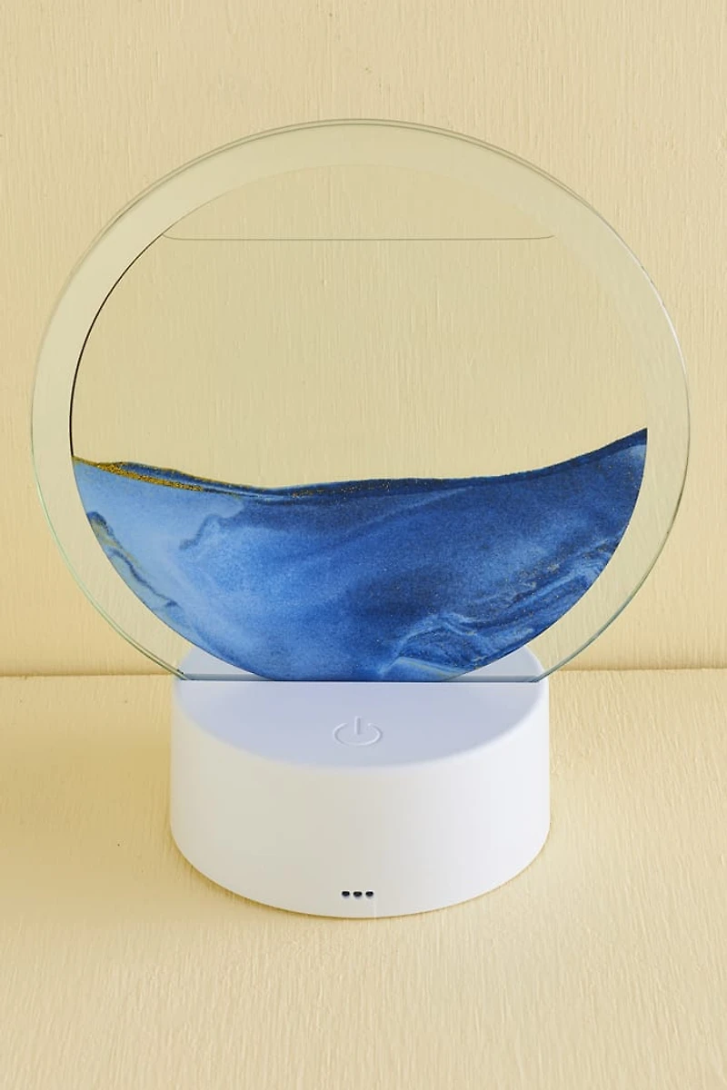 3D Interstellar Sand Desk Lamp - boho Cosmic Room Lighting