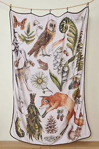 Buy Woodland Critters Throw Blanket Online at Earthbound Trading
