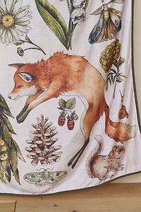 Buy Woodland Critters Throw Blanket Online at Earthbound Trading