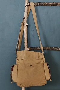 Buy Natural Sand Messenger Canvas Bag Online at Earthbound Trading