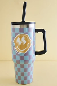 Buy Smiley Face 40oz Stainless Steel Tumbler Online at Earthbound Trading