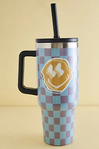 Buy Smiley Face 40oz Stainless Steel Tumbler Online at Earthbound Trading
