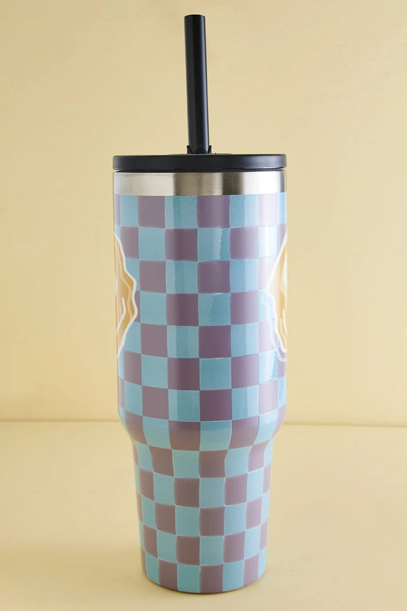 Buy Smiley Face 40oz Stainless Steel Tumbler Online at Earthbound Trading