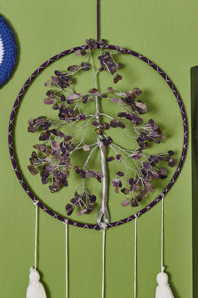 Buy Amethyst Gem Tree Wall Hanging Online at Earthbound Trading