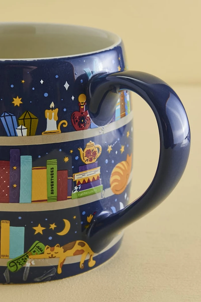 Buy Magical Bookshelf Mug Online at Earthbound Trading