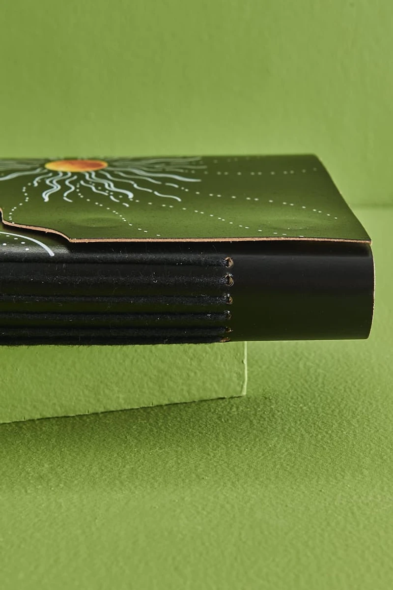 Buy Sun and Moon Magnetic Leather Journal  Online at Earthbound Trading