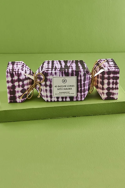 Buy Blackberry Bay 40 Incense Cones with Holder Online at Earthbound Trading
