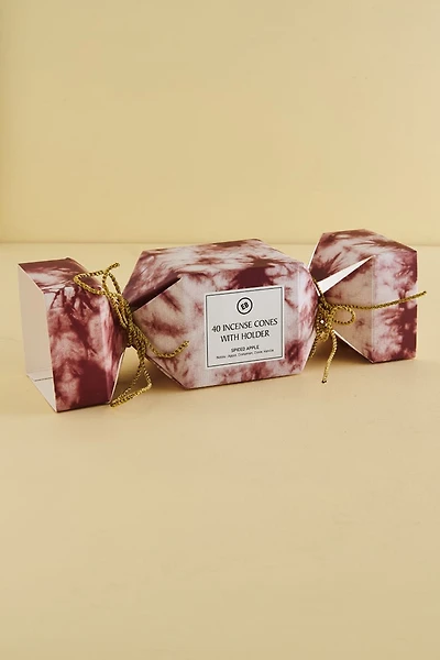 Buy Spiced Apple 40 Incense Cones with Holder Online at Earthbound Trading