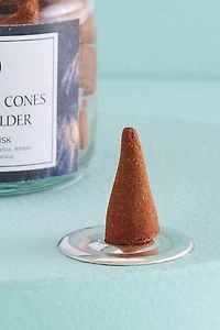 Buy Velvet Musk 40 Incense Cones with Holder Online at Earthbound Trading