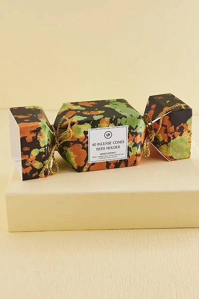 Buy Mango Coconut 40 Incense Cones with Holder Online at Earthbound Trading