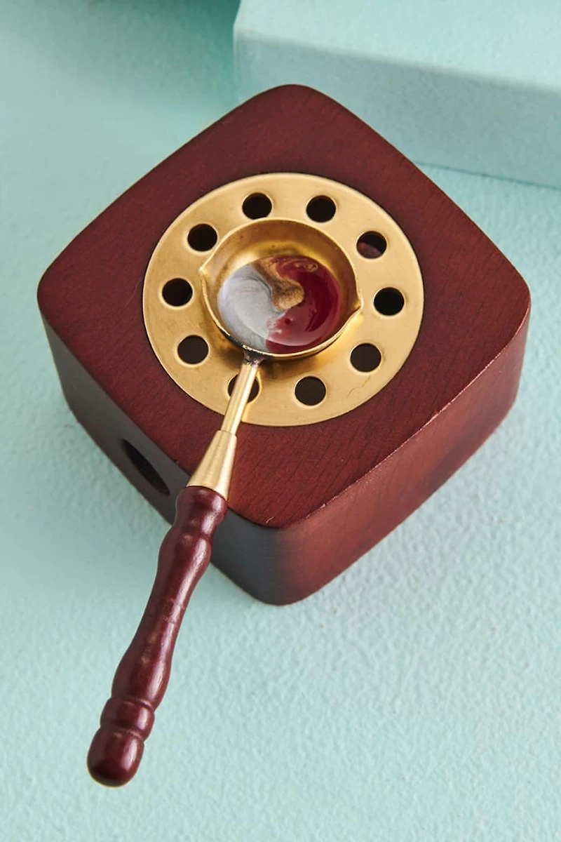Shop boho chic stationery with Book & Quill Stamp Celestial Wax Seal Set