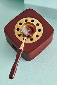 Shop boho chic stationery with Book & Quill Stamp Celestial Wax Seal Set