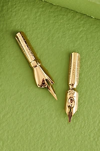Buy Taupe Feather Calligraphy and Letter Writing Set Online at Earthbound Trading
