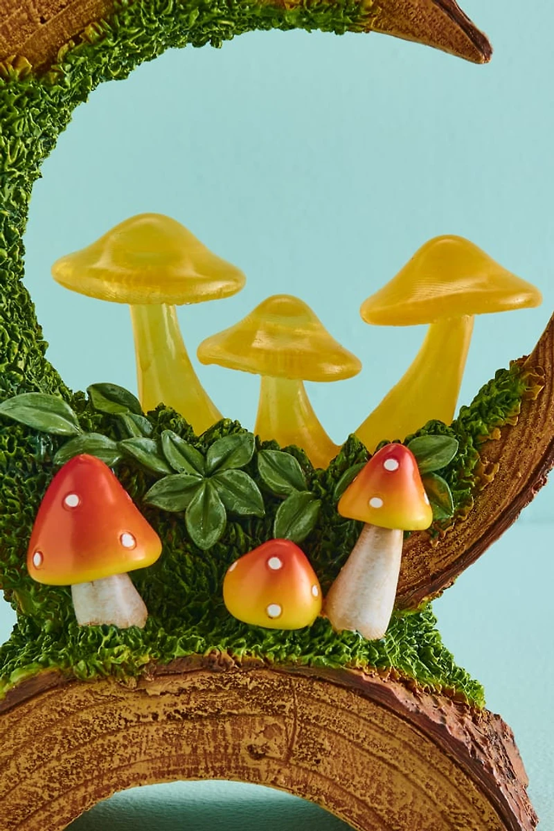 Buy LED Mushroom Wood Moon Light Online at Earthbound Trading