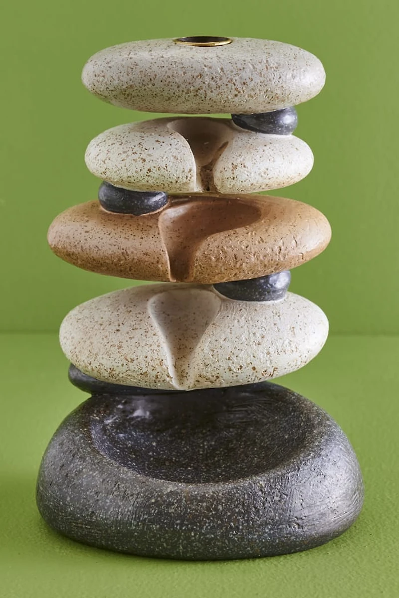 Buy Stacked Stones Backflow Incense Burner Online at Earthbound Trading