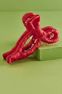 Buy Red Ribbon Bow Claw Clip Online at Earthbound Trading
