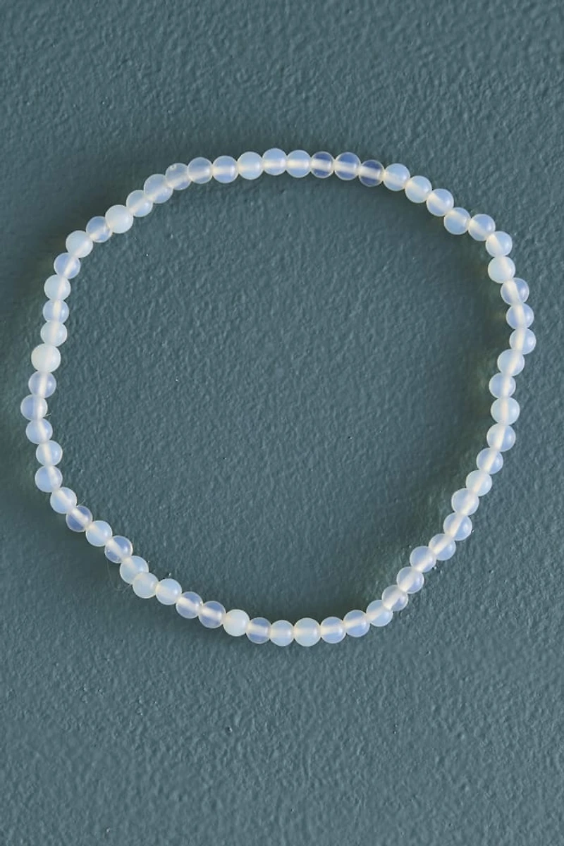 Buy Opalite Stretch Beaded Anklet Online at Earthbound Trading