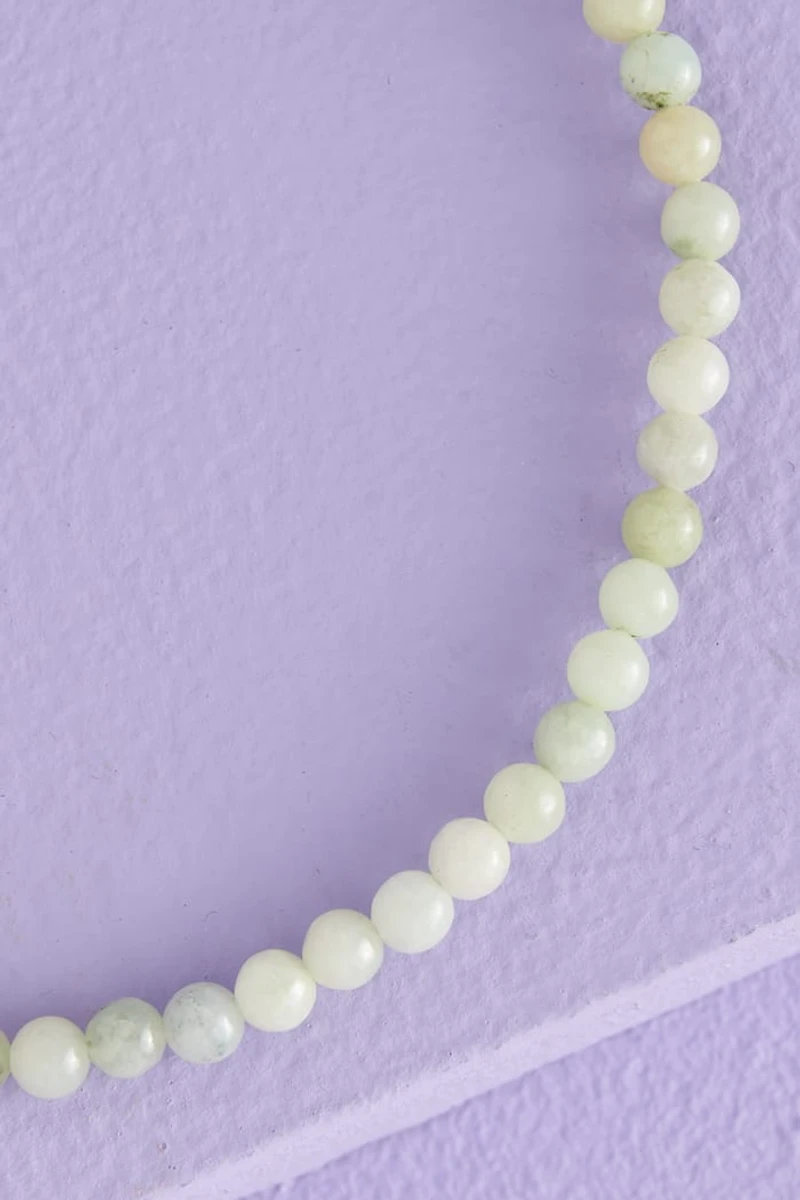 Buy Jade Stretch Beaded Anklet Online at Earthbound Trading