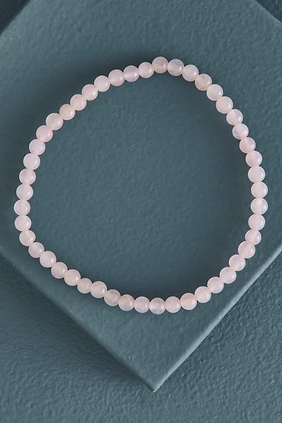 Rose Quartz Mini Bead Bracelet