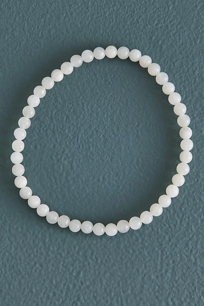 Moonstone Mini Bead Bracelet