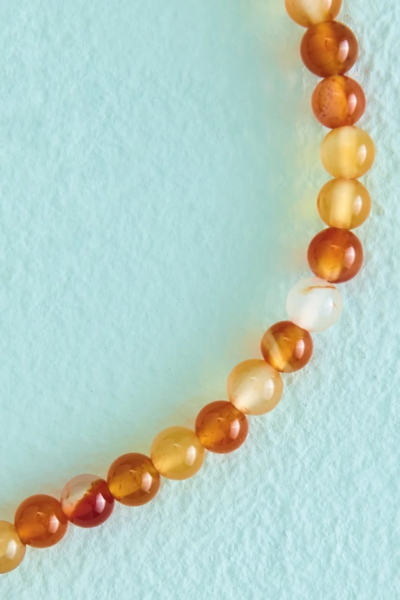Buy Carnelian Mini Bead Bracelet  Online at Earthbound Trading