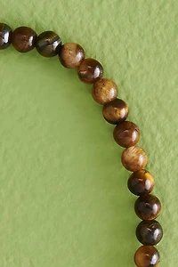 Shop the Tiger’s Eye Mini Bead Bracelet for Balance and Energy