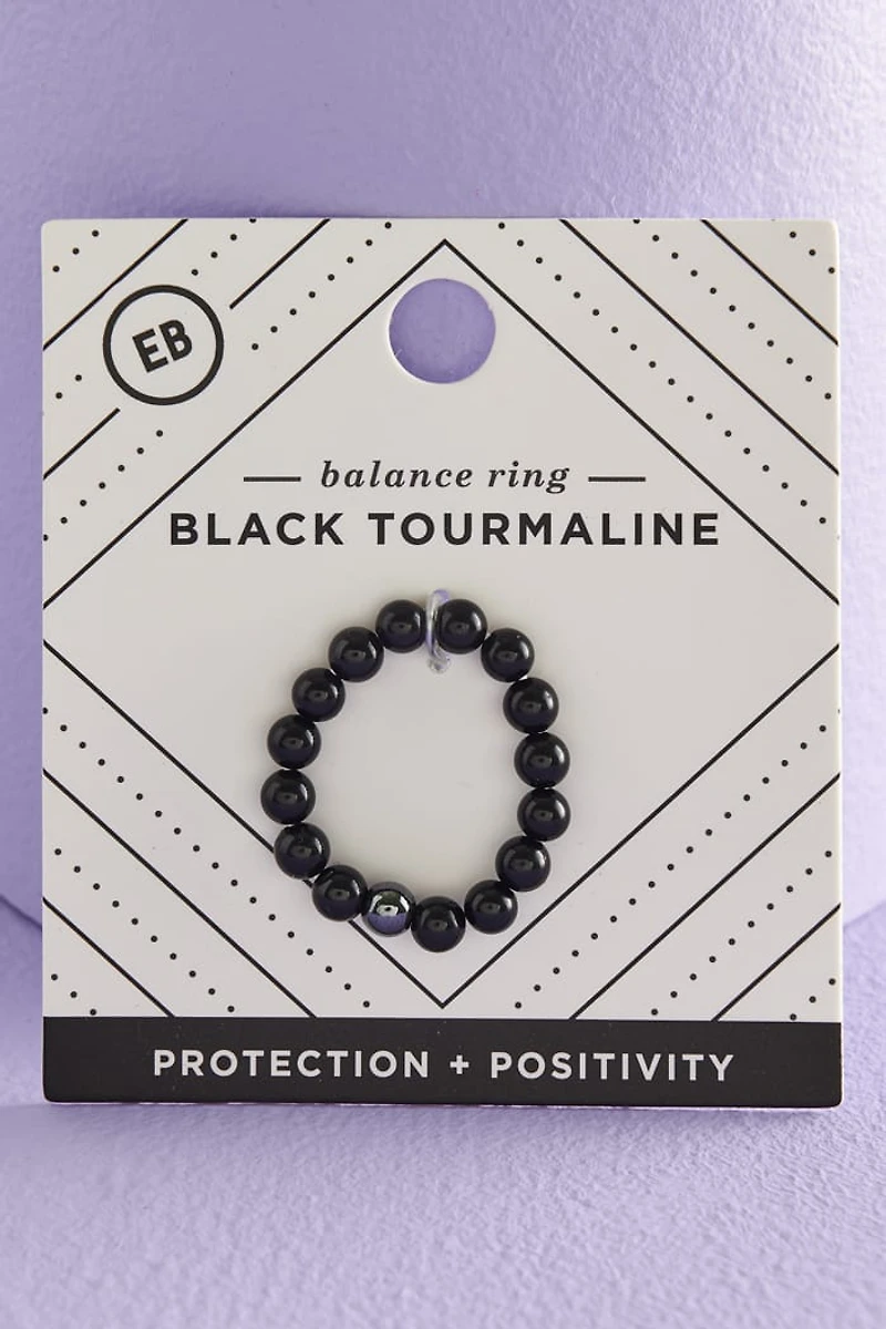 Discover the Tourmaline and Hematite Balance Ring for Healing Energy
