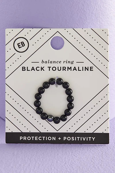 Discover the Tourmaline and Hematite Balance Ring for Healing Energy