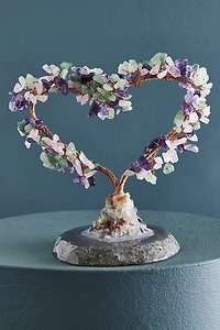 Buy Multi Stone Gem Heart Tree Online at Earthbound Trading