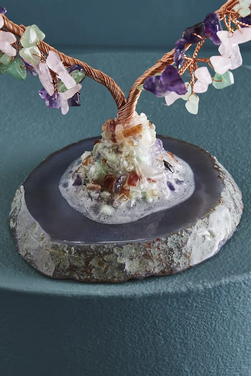 Buy Multi Stone Gem Heart Tree Online at Earthbound Trading