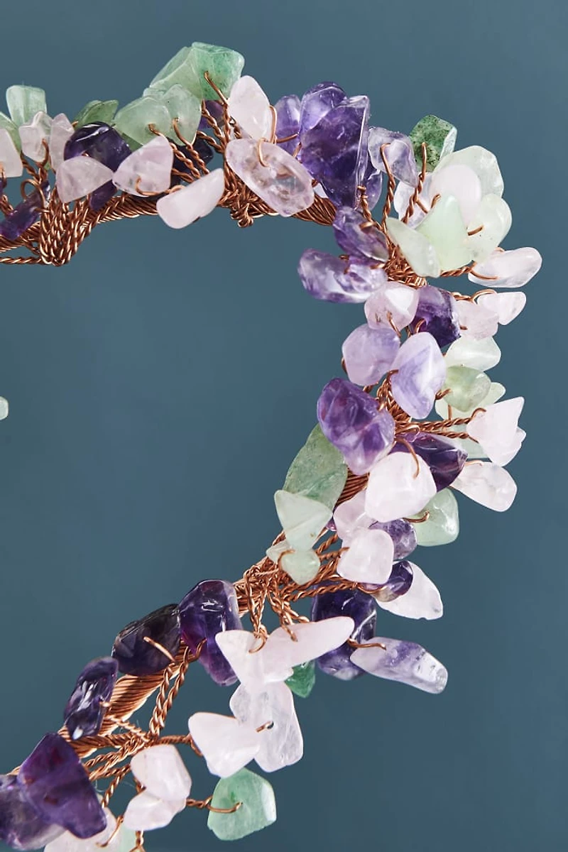 Buy Multi Stone Gem Heart Tree Online at Earthbound Trading