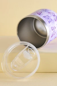 Buy Purple Butterfly Stainless Steel Tumbler Online at Earthbound Trading