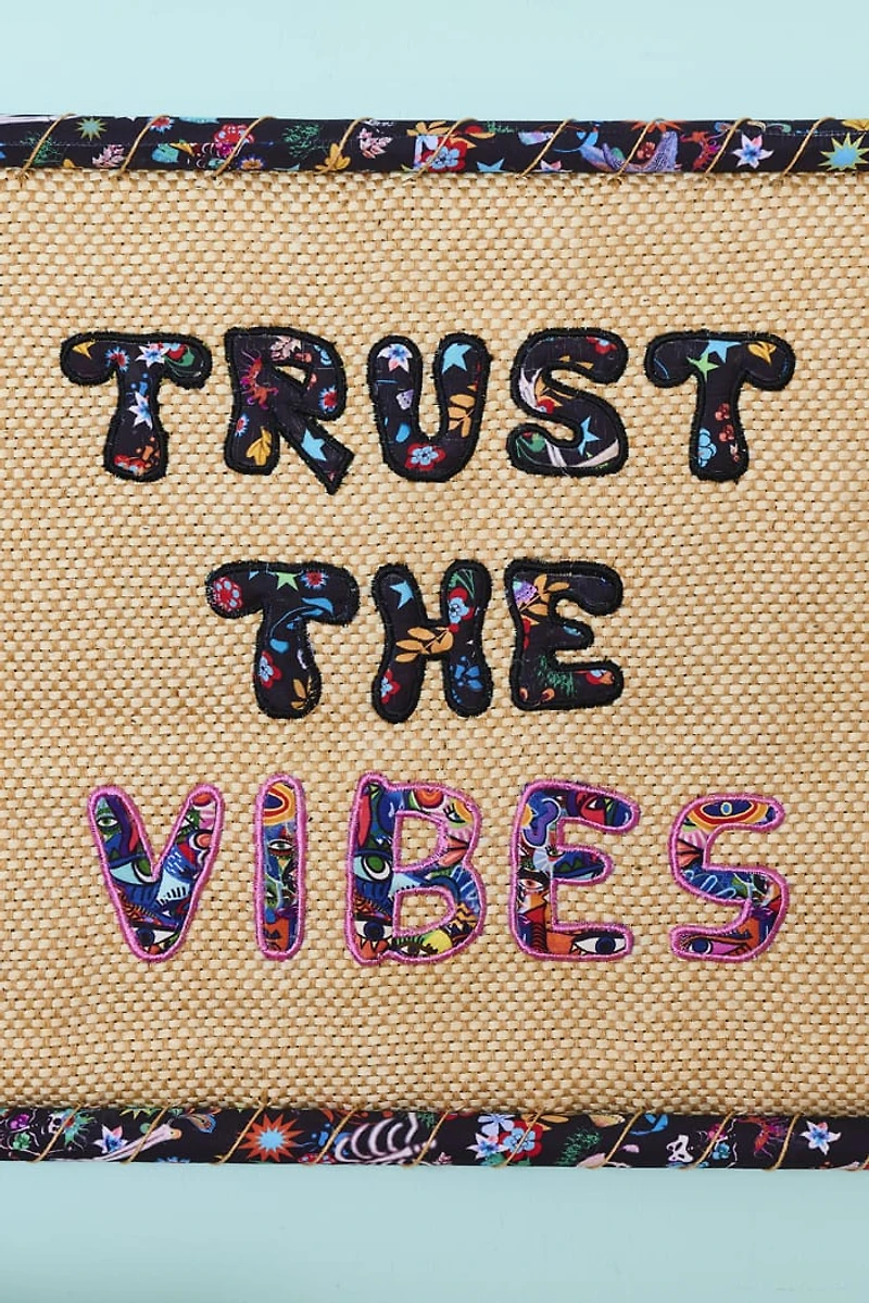 Buy Jute Trust The Vibes Wall Hanging Online at Earthbound Trading