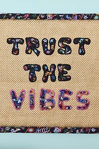 Buy Jute Trust The Vibes Wall Hanging Online at Earthbound Trading