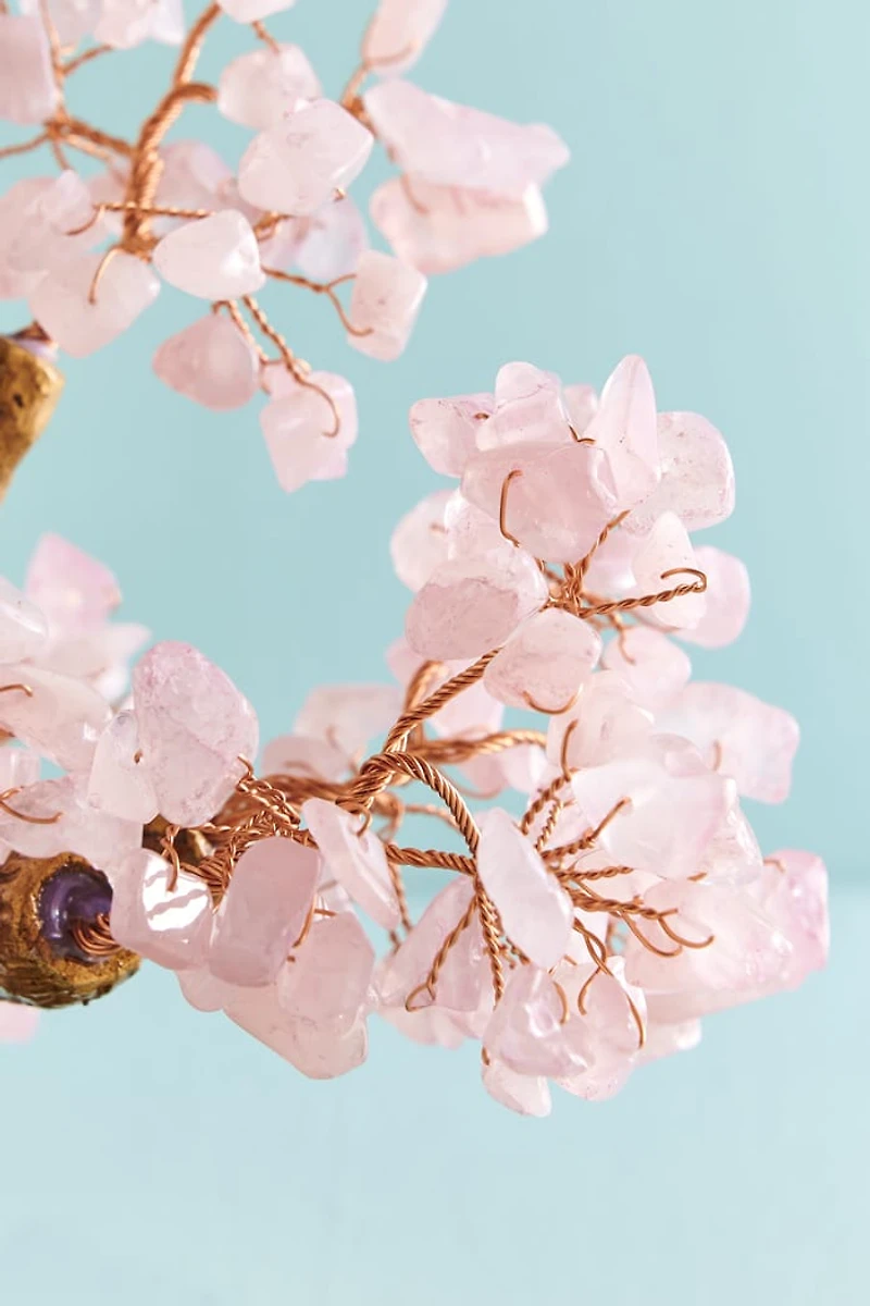 Buy Large Rose Quartz Gem Tree Online at Earthbound Trading