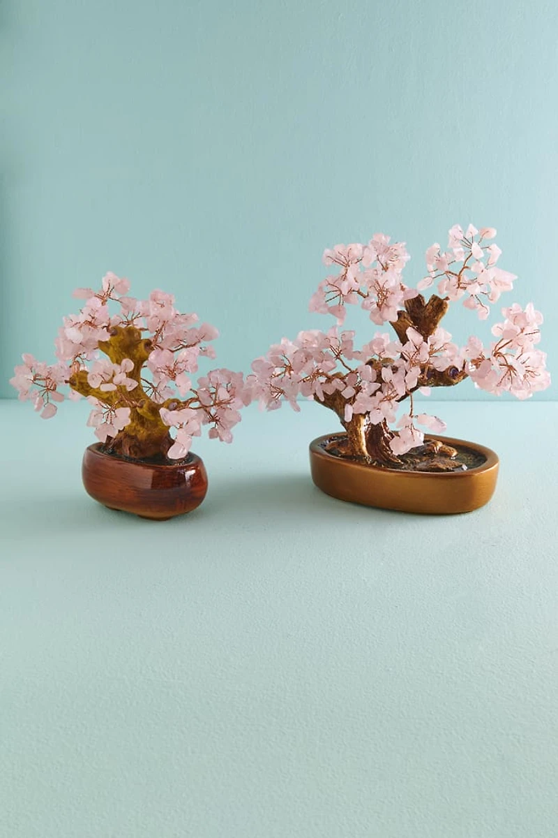 Buy Large Rose Quartz Gem Tree Online at Earthbound Trading