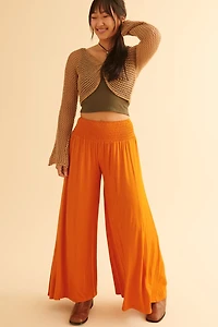 Vibrant Citrine Barcelona Pants - Brighten Your boho Wardrobe!