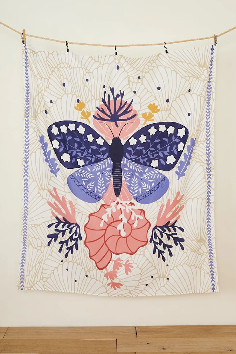 Buy Coastal Moth MD Tapestry Online at Earthbound Trading