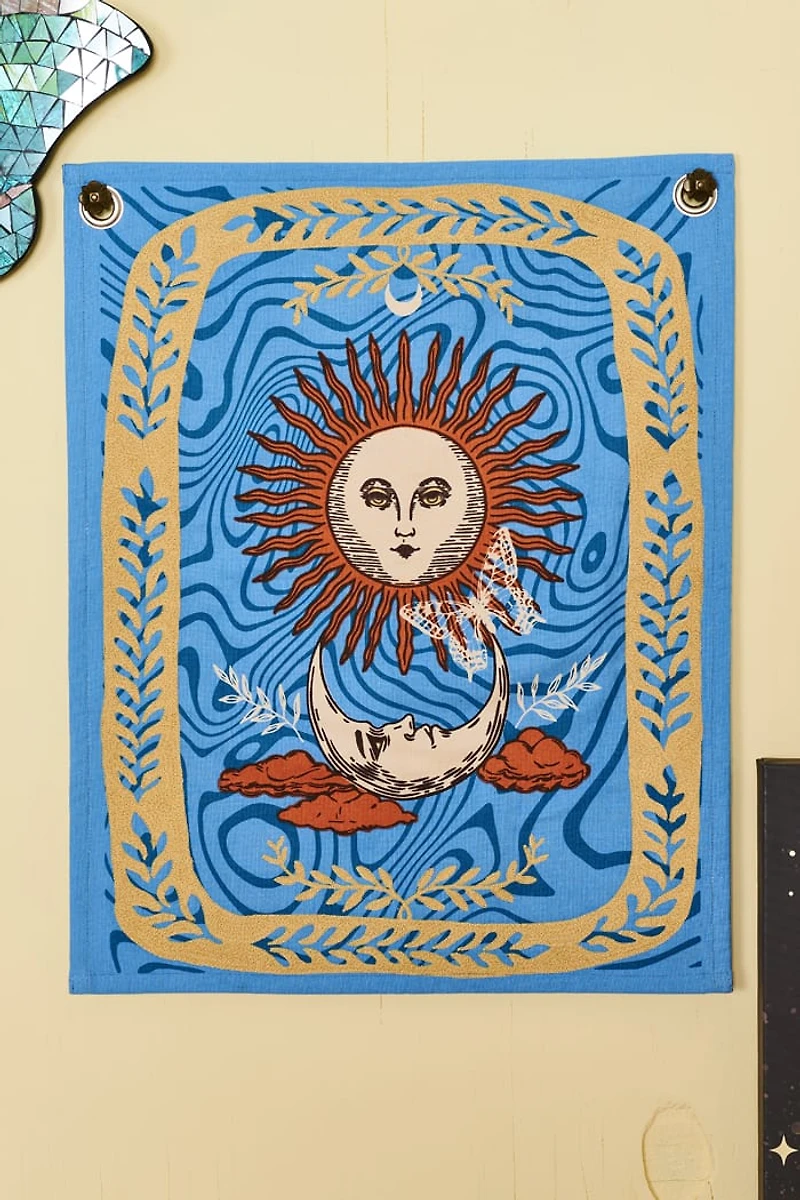 Buy Sun and Moon Tapestry Flag Online at Earthbound Trading