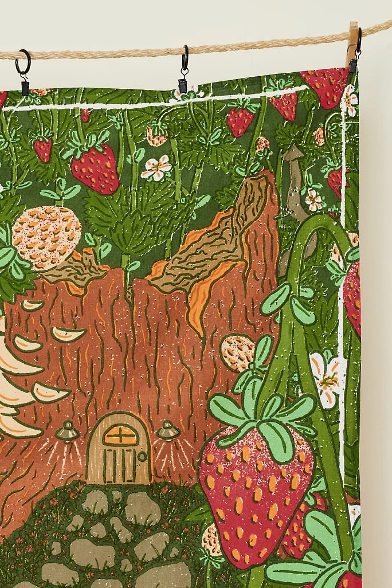 Buy EBX Strawberry Harvest SM Tapestry Online at Earthbound Trading