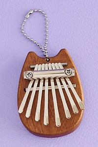 Buy Mini Wood Karimba Cat Keychain Online at Earthbound Trading