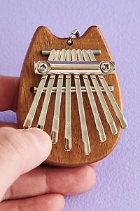 Buy Mini Wood Karimba Cat Keychain Online at Earthbound Trading