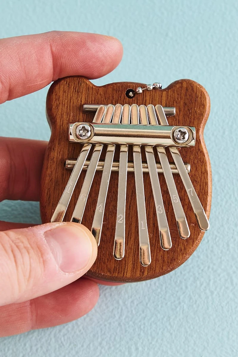 Buy Mini Wood Karimba Bear Keychain Online at Earthbound Trading