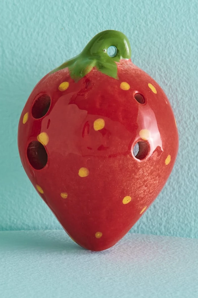 Buy Strawberry Ocarina Instrument Online at Earthbound Trading