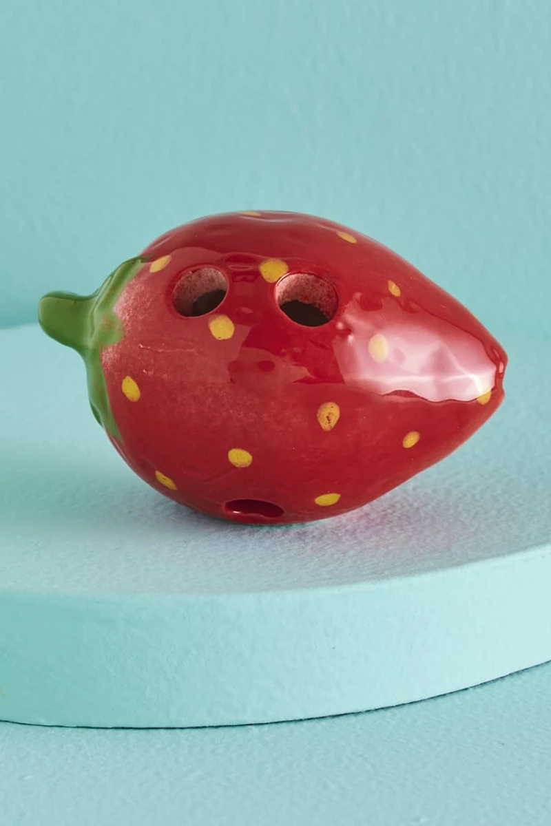 Buy Strawberry Ocarina Instrument Online at Earthbound Trading
