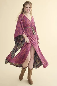 Crimson Goddess Reversible Maxi Dress