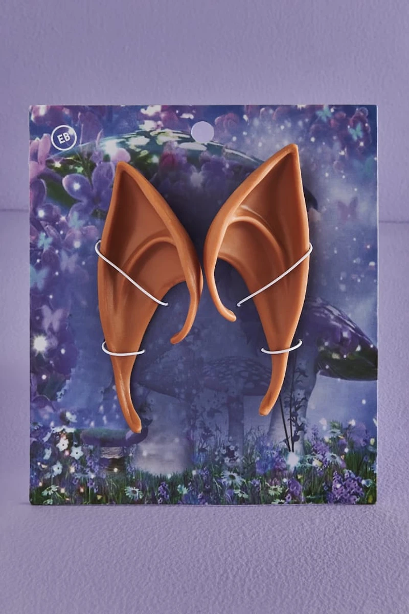 Medium Dark Tone Pixie Elf Ears