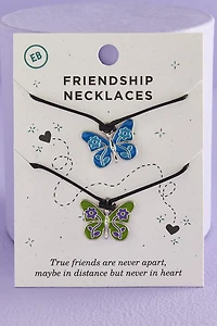 Buy Butterfly Corded Friendship Necklace Set Online at Earthbound Trading